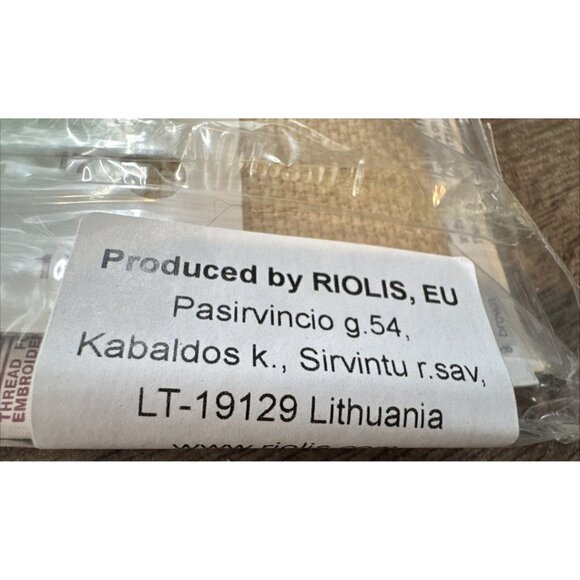 Riolis Cross Stitch Kit Dolce Vita Deserts Cakes Bakery Coffee 1257 New $49 - Picture 6 of 7